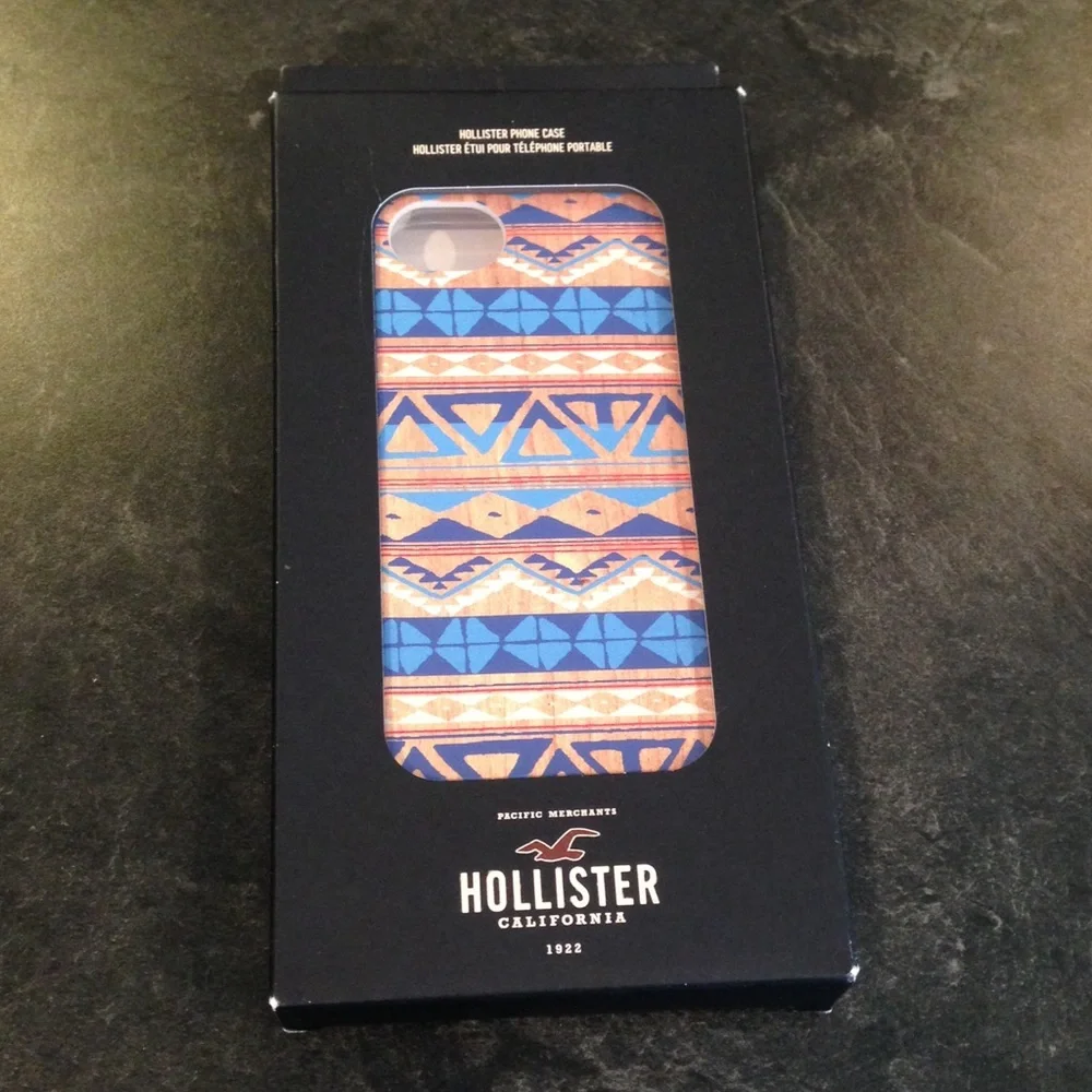 New Hollister iPhone 5/5s Plastic Phone Case Aztec